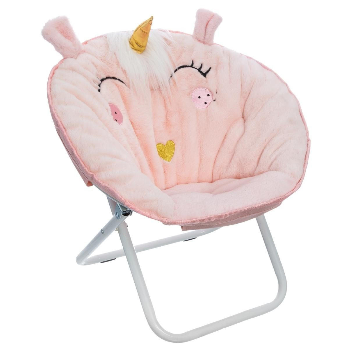 Atmosphera for kids Klappsessel Rosa 40x50x50 cm