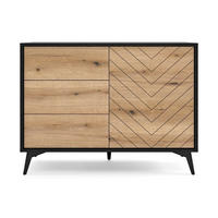 KOMMODE – KSZ104 – 104 cm – DIAMOND – Eichefarben - Eichefarben, Holzwerkstoff (103.5/76.7/39cm) - hi-markt