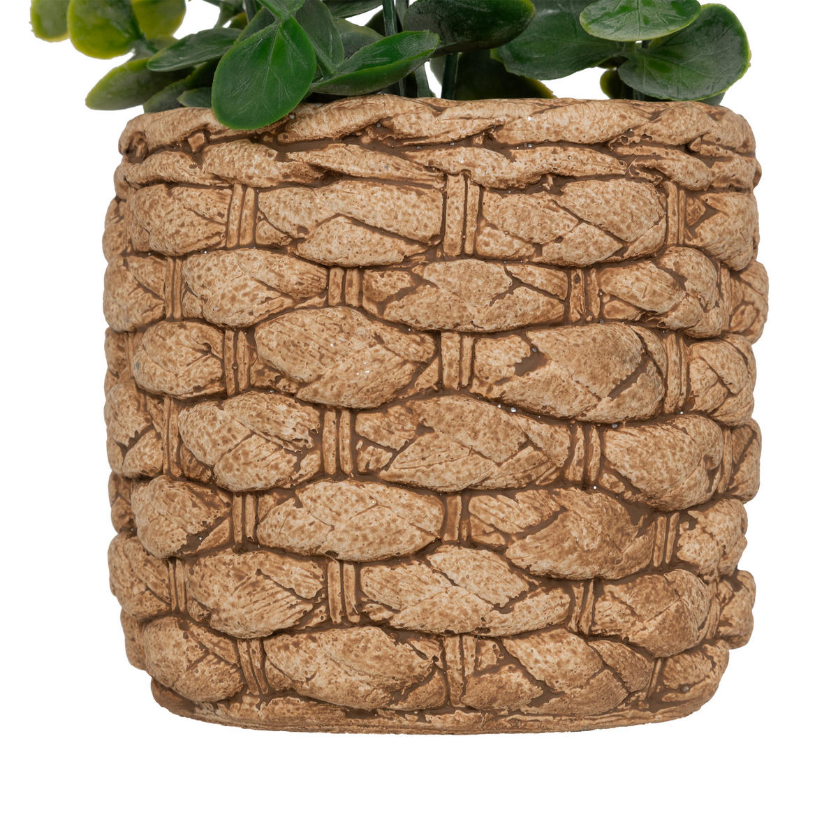 KÜNSTLICHER EUKALYPTUS Jaye im Keramiktopf 27 cm - Grün, Kunststoff (27cm) - Atmosphera Createur d´interieur