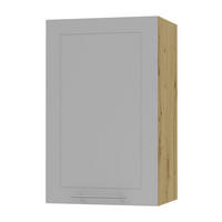 KÜCHENHÄNGESCHRANK Kvantum W2/45 Dust Grey Matt / Eiche Artisan Matt 45 / 32,5 / 72cm - Eiche Artisan/Grau, Holz/Holzwerkstoff (45/72/32.5cm) - Feldmann-Wohnen