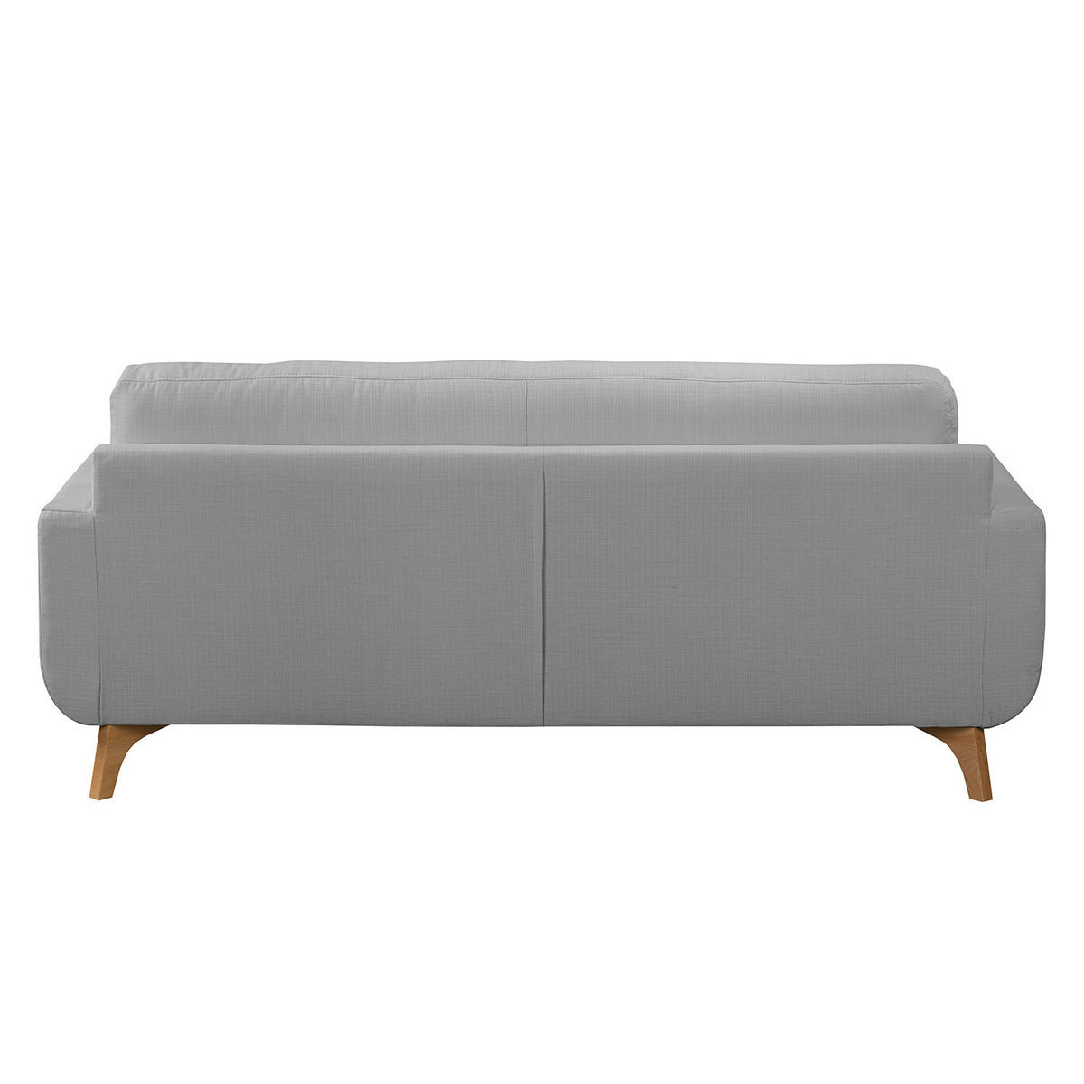 3-SITZER SOFA - Strukturstoff - Grau, Textil (198/88/90cm) - home24
