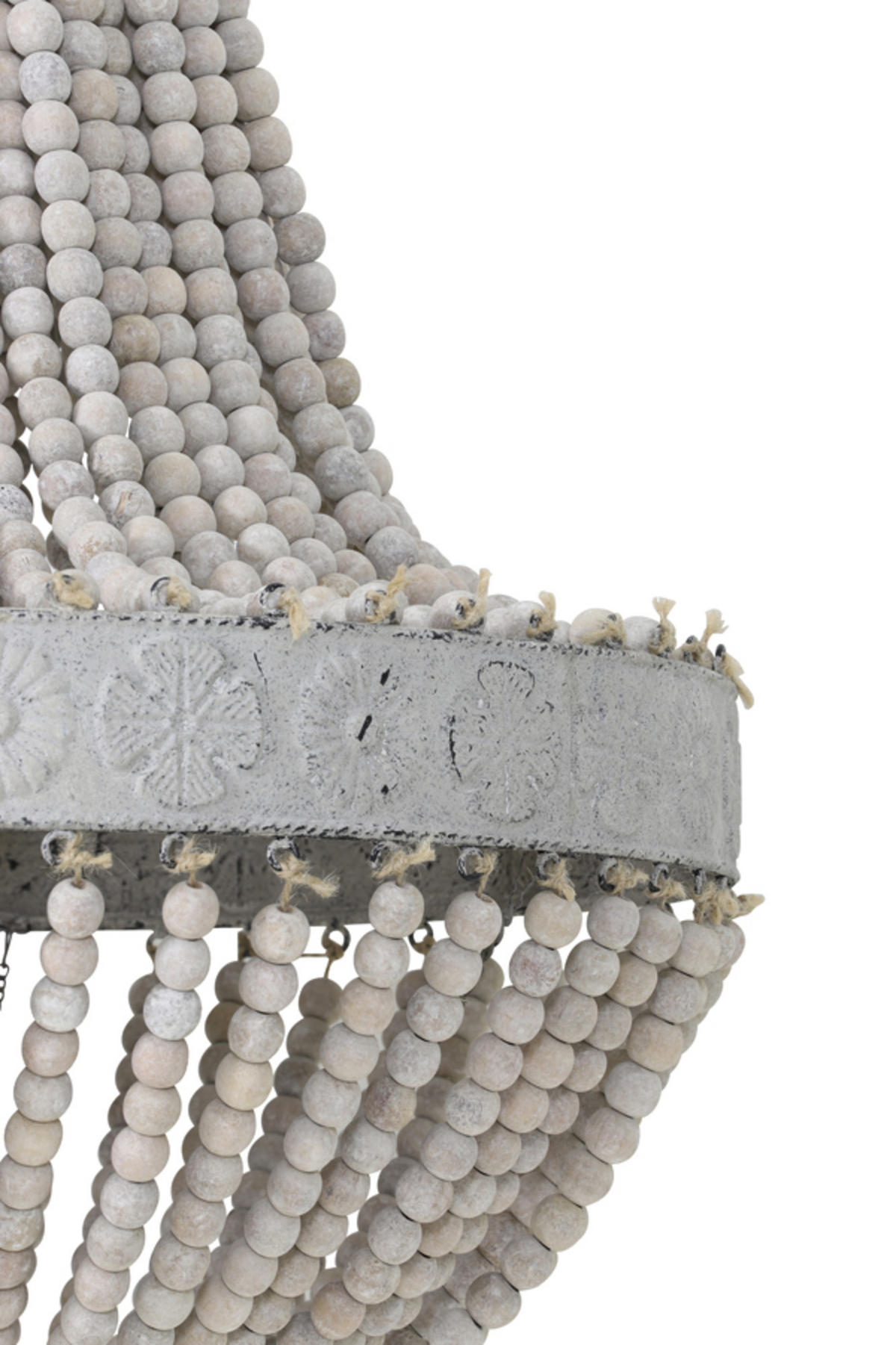 HÄNGELAMPE Luna Weiß Ø35,5/45 cm - Weiß, Metall (35.5/35.5/45cm) - Light & Living