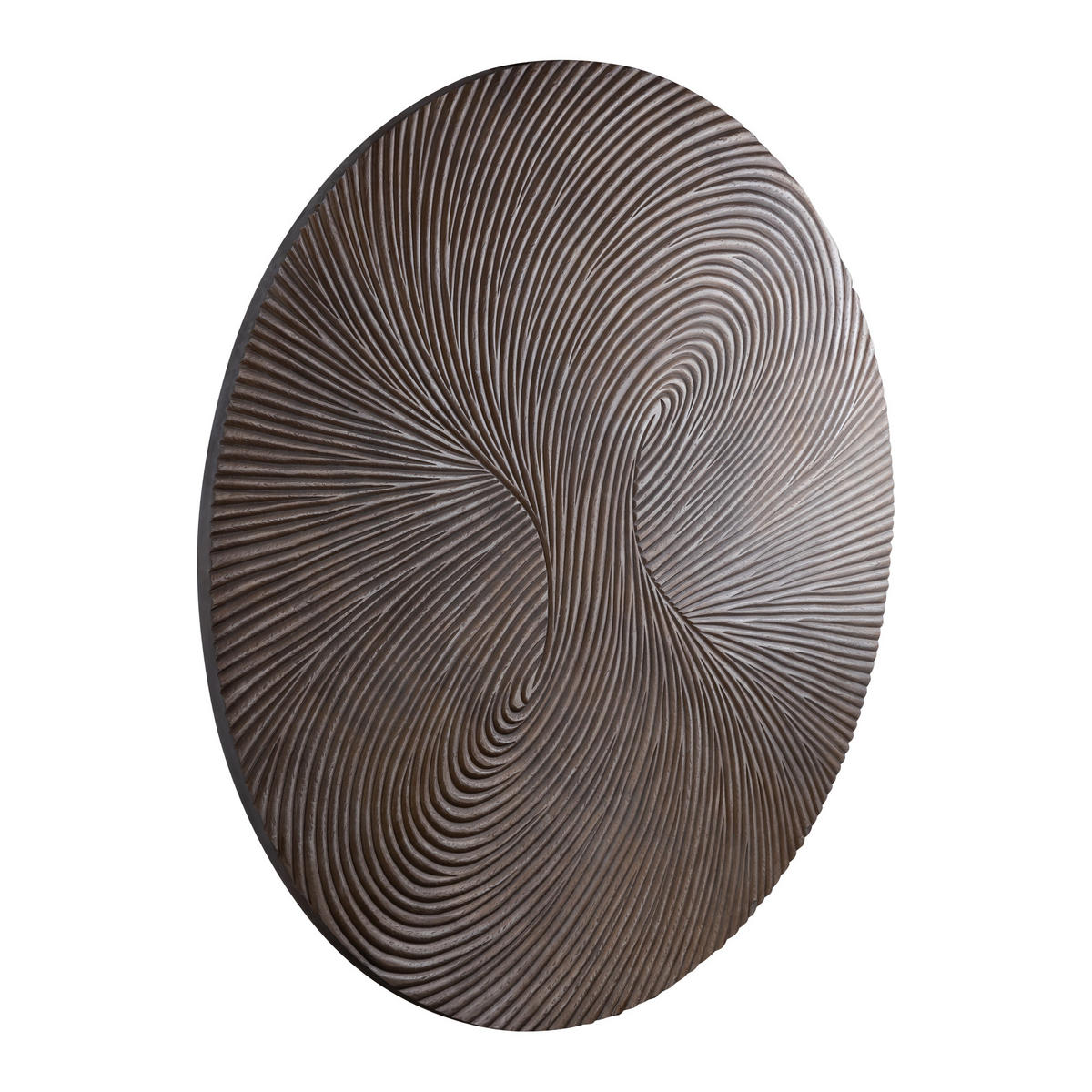 WANDPANEEL Wiktor Braun 180/3.5/180cm - Braun, Holz (3.5/180/180cm) - PTMD Collection
