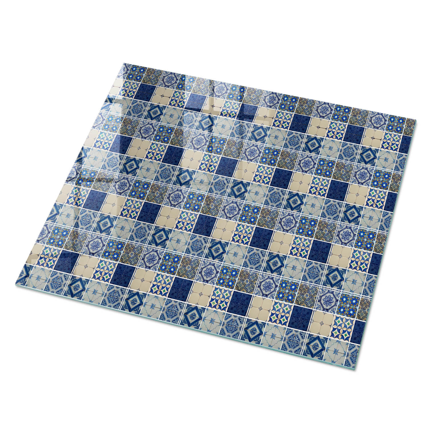 ArtPrintCave Glasplatte Grau 80x60x0.4 cm