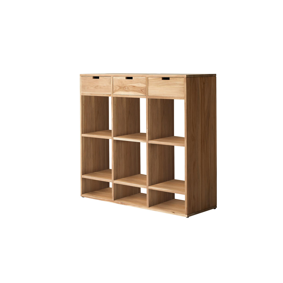 KONSOLENTISCH Miho Natur aus Teak - Naturfarben, Holz (40/120/110cm) - Tikamoon