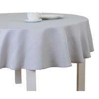 TISCHDECKE Sausa - Hellgrau, Textil (155cm) - home&you