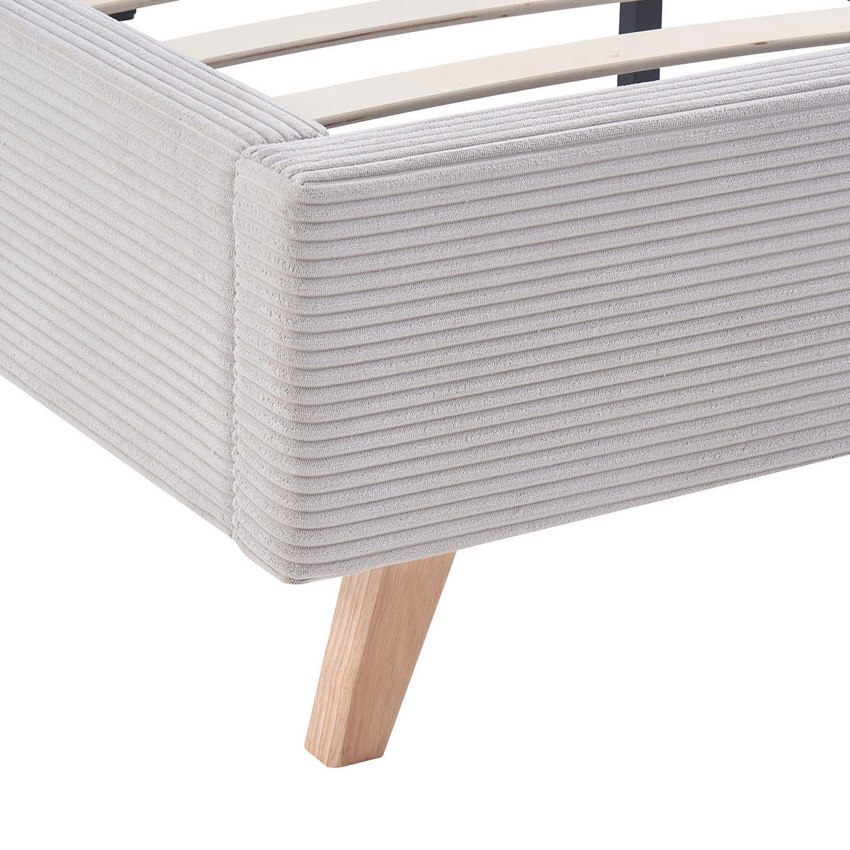 BETT FINN, 180/200/118 cm Grau - Grau, Holz/Holzwerkstoff (200/180cm) - B&D Home
