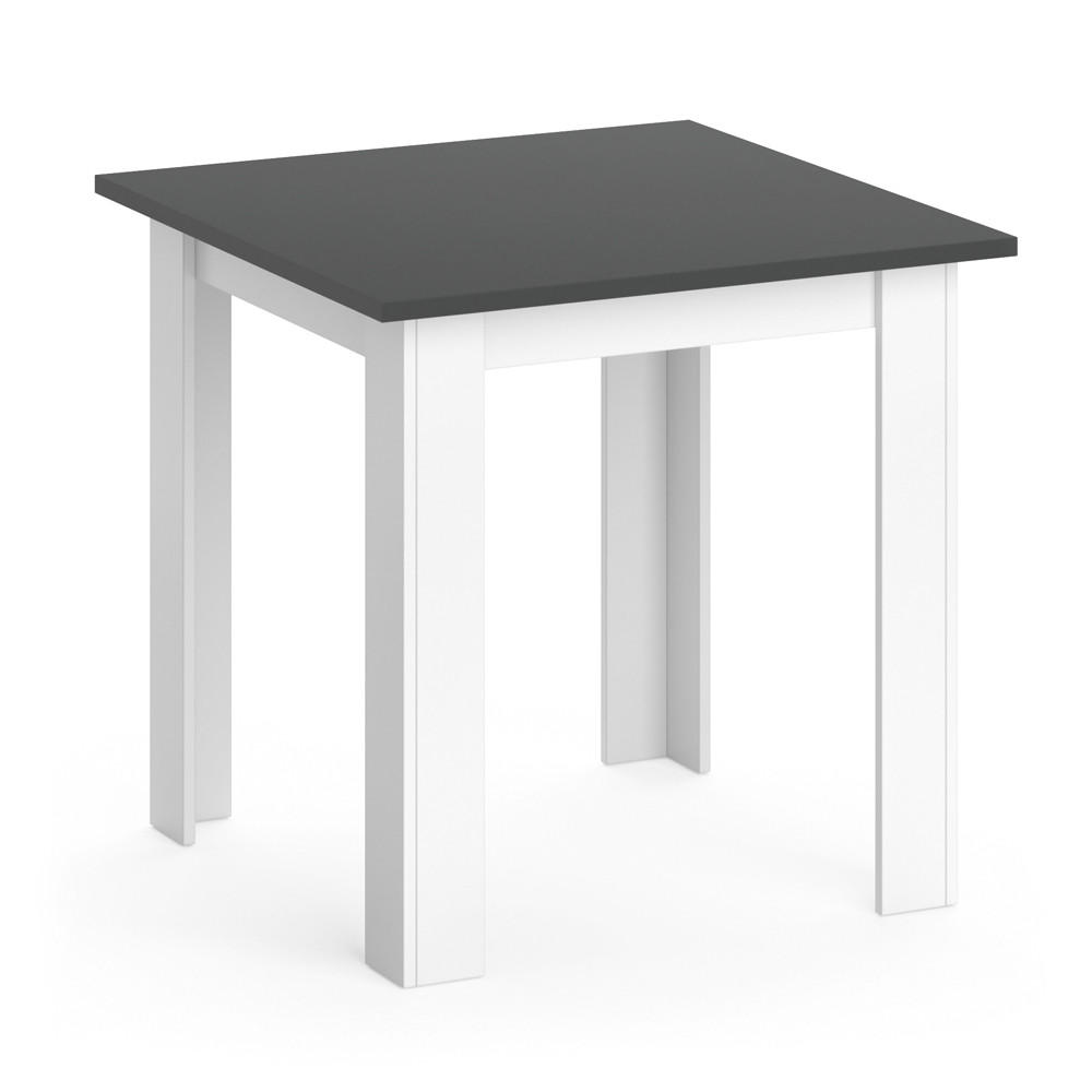 ESSTISCH Karlos Anthrazit 80 x 80 cm - Anthrazit, Holzwerkstoff (80/80/76.6cm) - Vicco