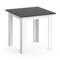 ESSTISCH Karlos Anthrazit 80 x 80 cm - Anthrazit, Holzwerkstoff (80/80/76.6cm) - Vicco