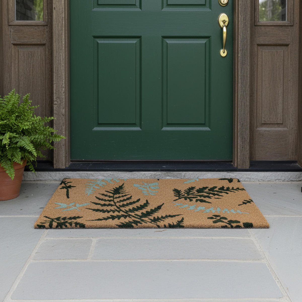 ROHOŽ - různobarevná, textil/plast (60/40cm) - Relaxdays