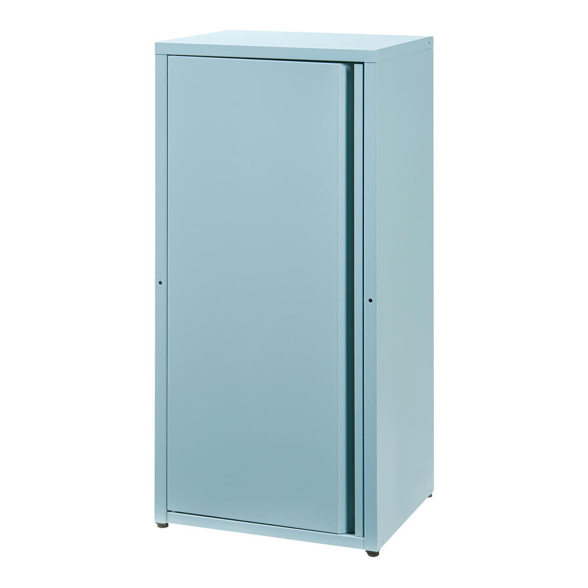 AKTENSCHRANK Burlöv - Blaugrau, Metall (40/88/35cm) - [en.casa]
