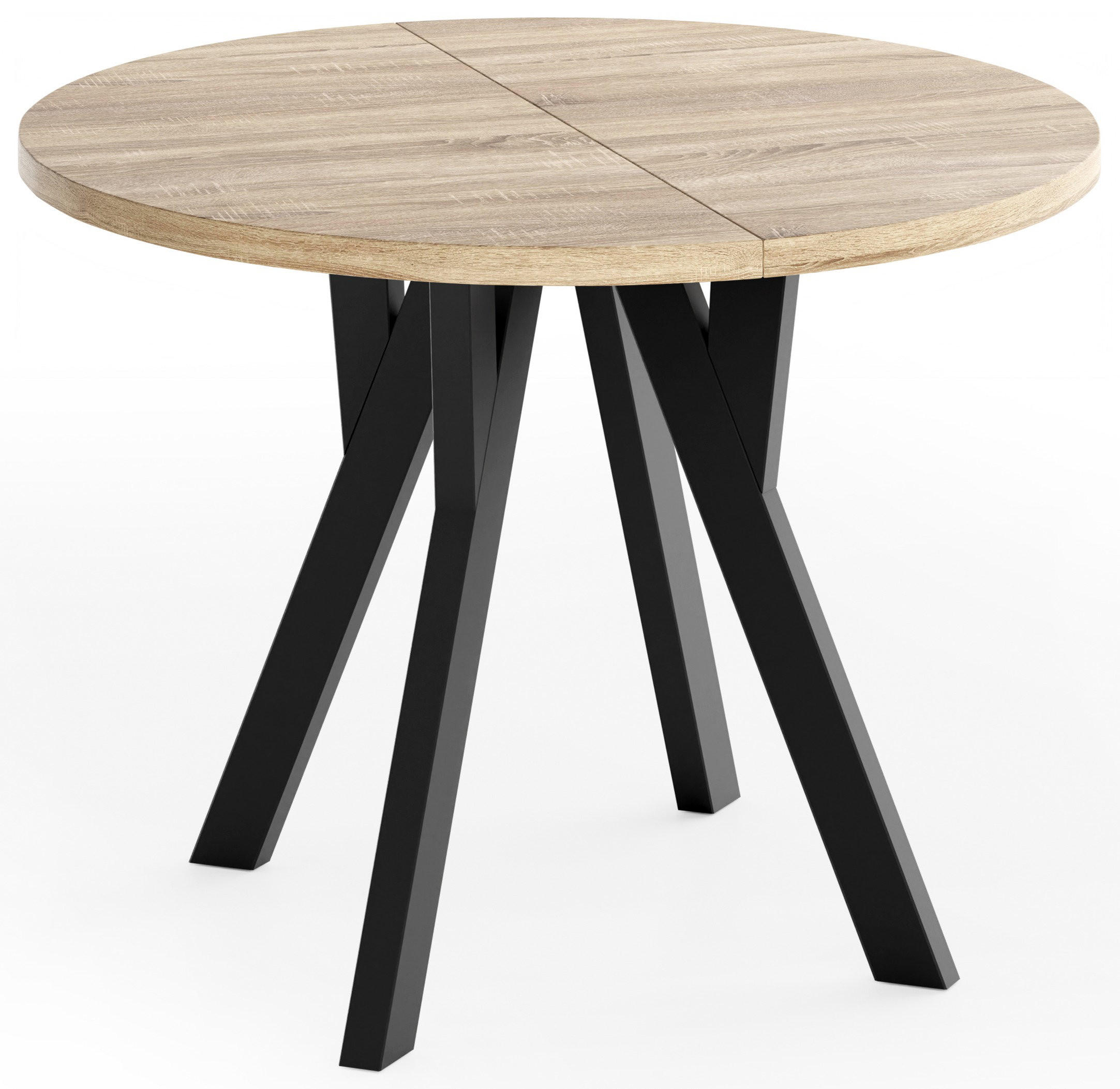 WFL Group Esstisch Sonoma Eiche 200x76.5x100 cm