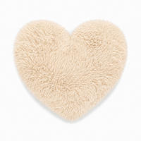 HERZKISSEN Mammoth flauschig - Beige, Textil (40/40cm) - MeowBaby