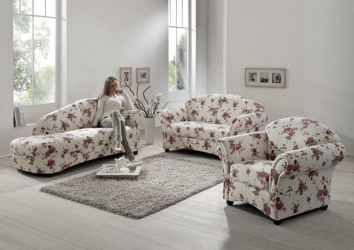 SESSEL Kama Bezug Flachgewebe Buche nussbaum dunkel / beige - Weiß, Kunststoff (96/85/81cm) - 58aufmkessel