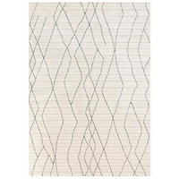 VINTAGE-TEPPICH Medini Linea Beige - Beige, Textil (119/170cm) - Kukoon Rugs