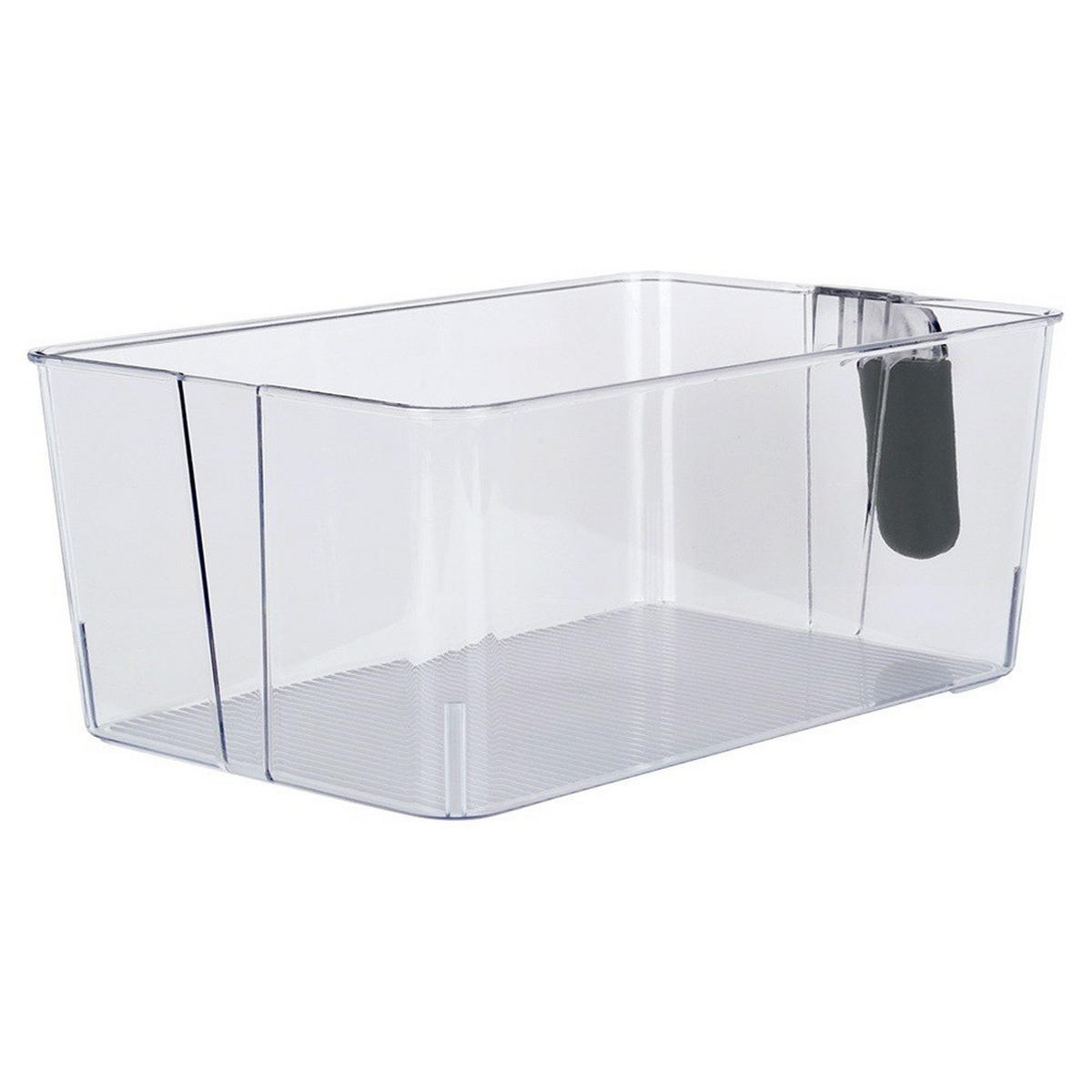 KÜHLSCHRANK-ORGANIZER mit Griff 31 x 18 x 11,5 cm - Transparent, Kunststoff (31/11.5/18cm) - Excellent Electrics