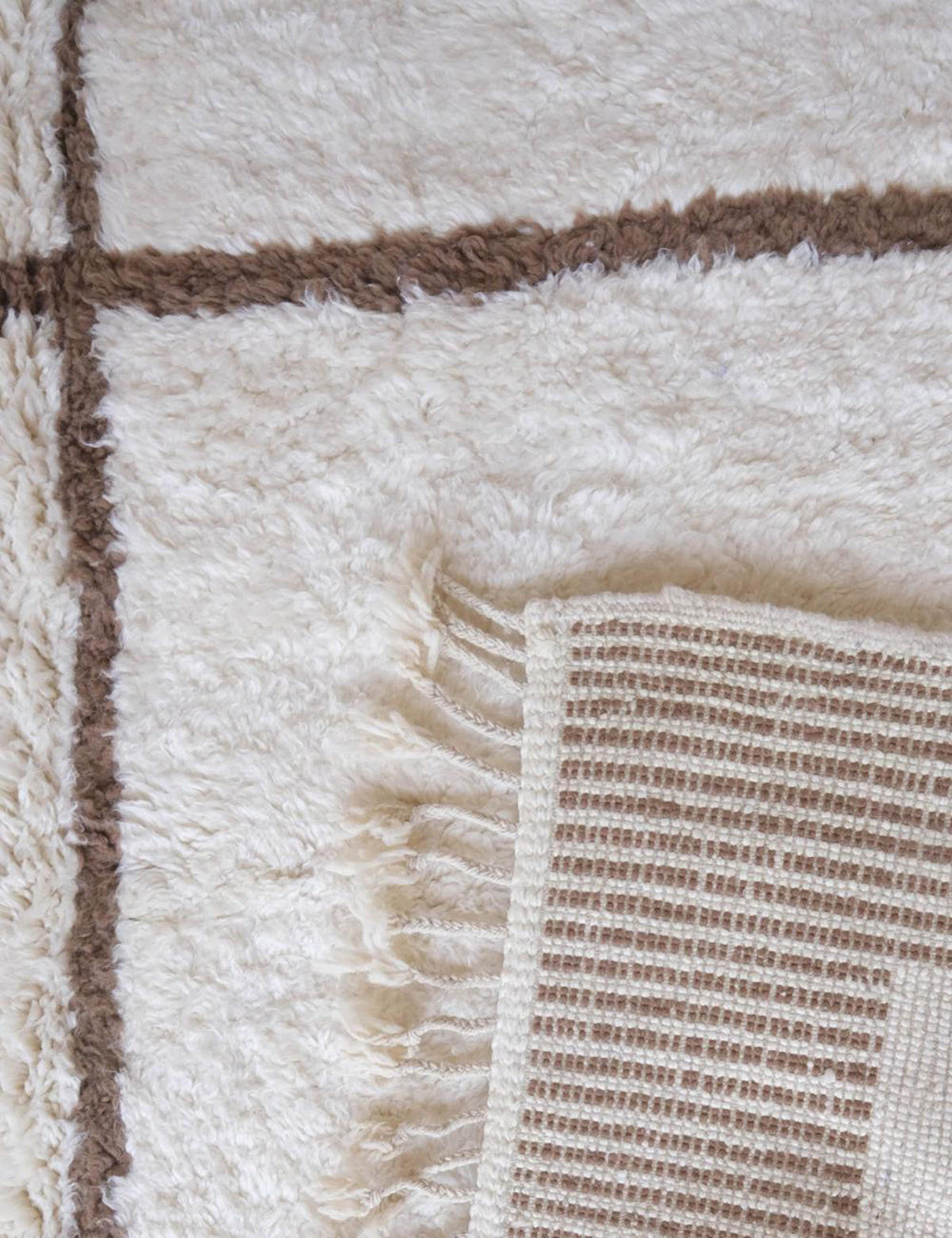 BERBERTEPPICH Grafik dekorativ 245x 352 cm - Braun, Naturmaterialien (245/352cm) - AFK Living