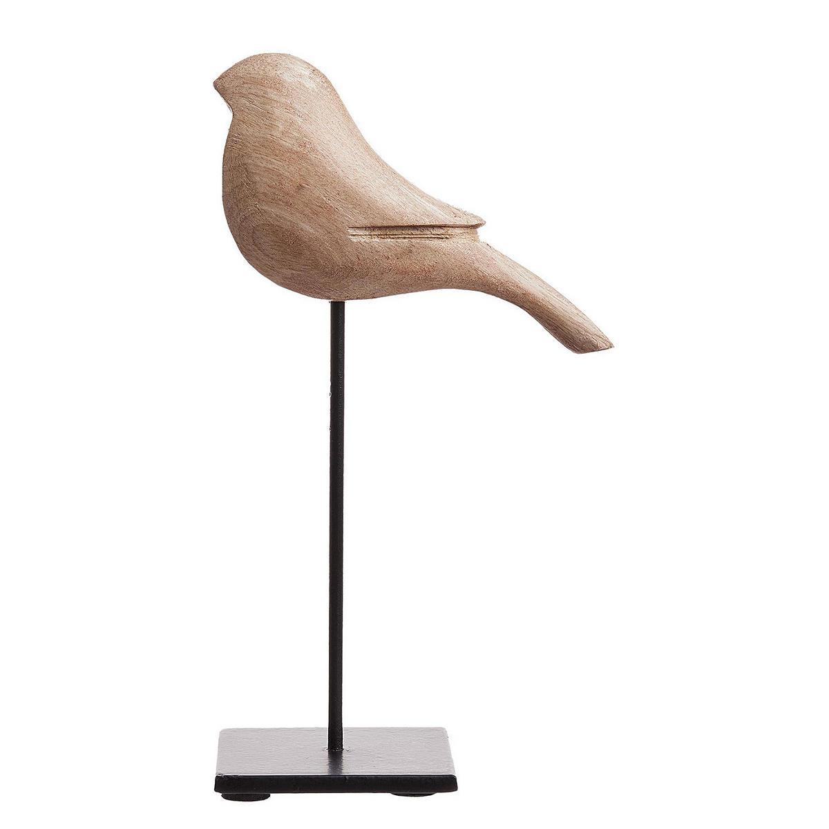 DEKO-VOGEL (6er Set) Birdy - Braun, Holz (12/20/7cm) - Butlers
