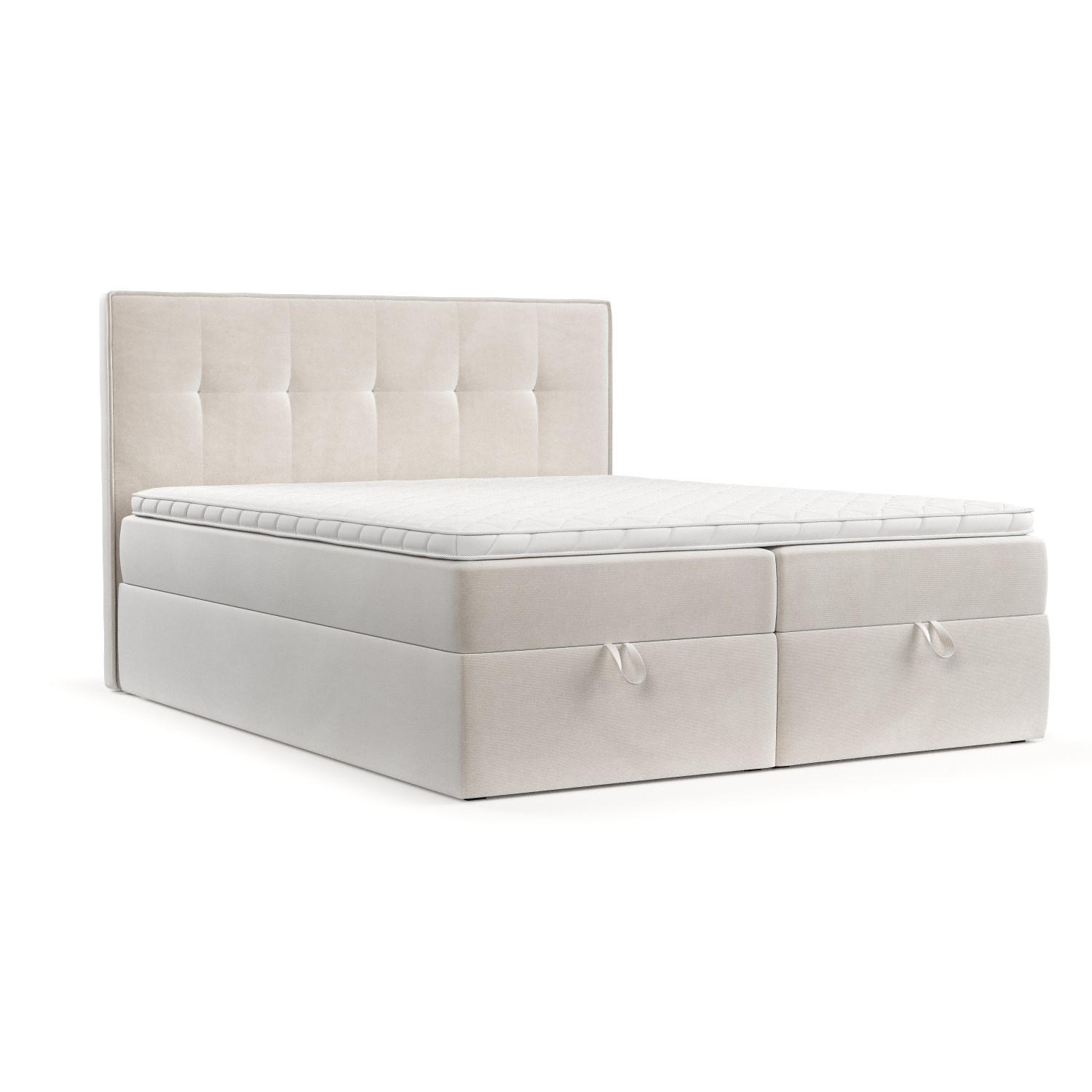 AltaBeds POSTEL BOXSPRING TIVRA 160/200 Krémová