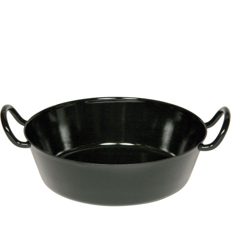 SERVIERPFANNE 0384-022 - Silberfarben, Metall (34cm) - Riess