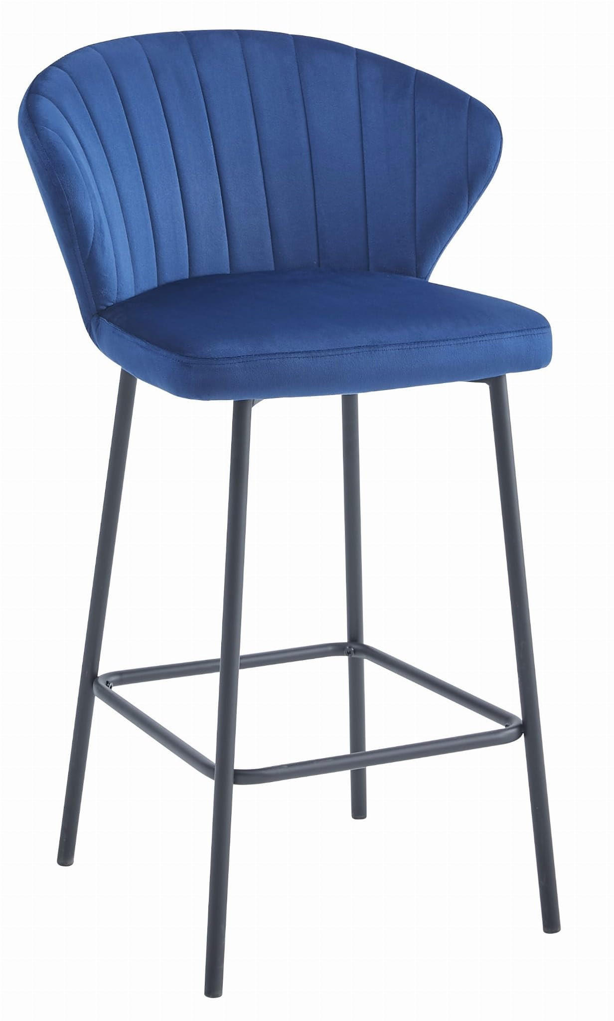 Best For Home Barhocker Blau 43x46x33 cm