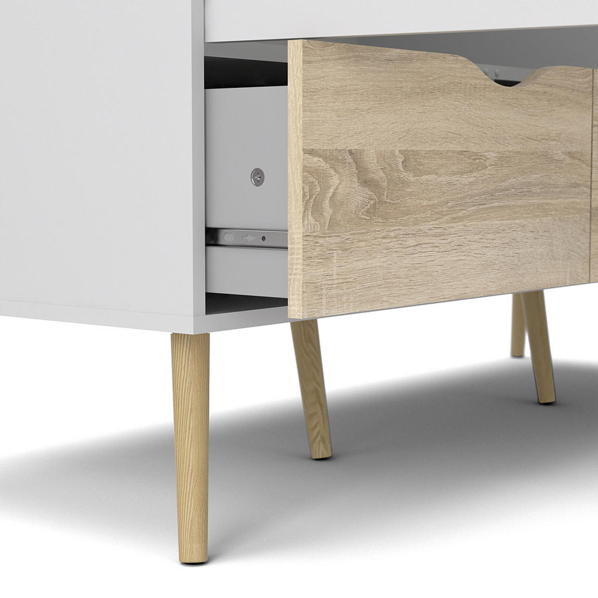 KLEIDERSCHRANK weiß - Weiß, Holzwerkstoff (147/200/58cm) - ebuy24