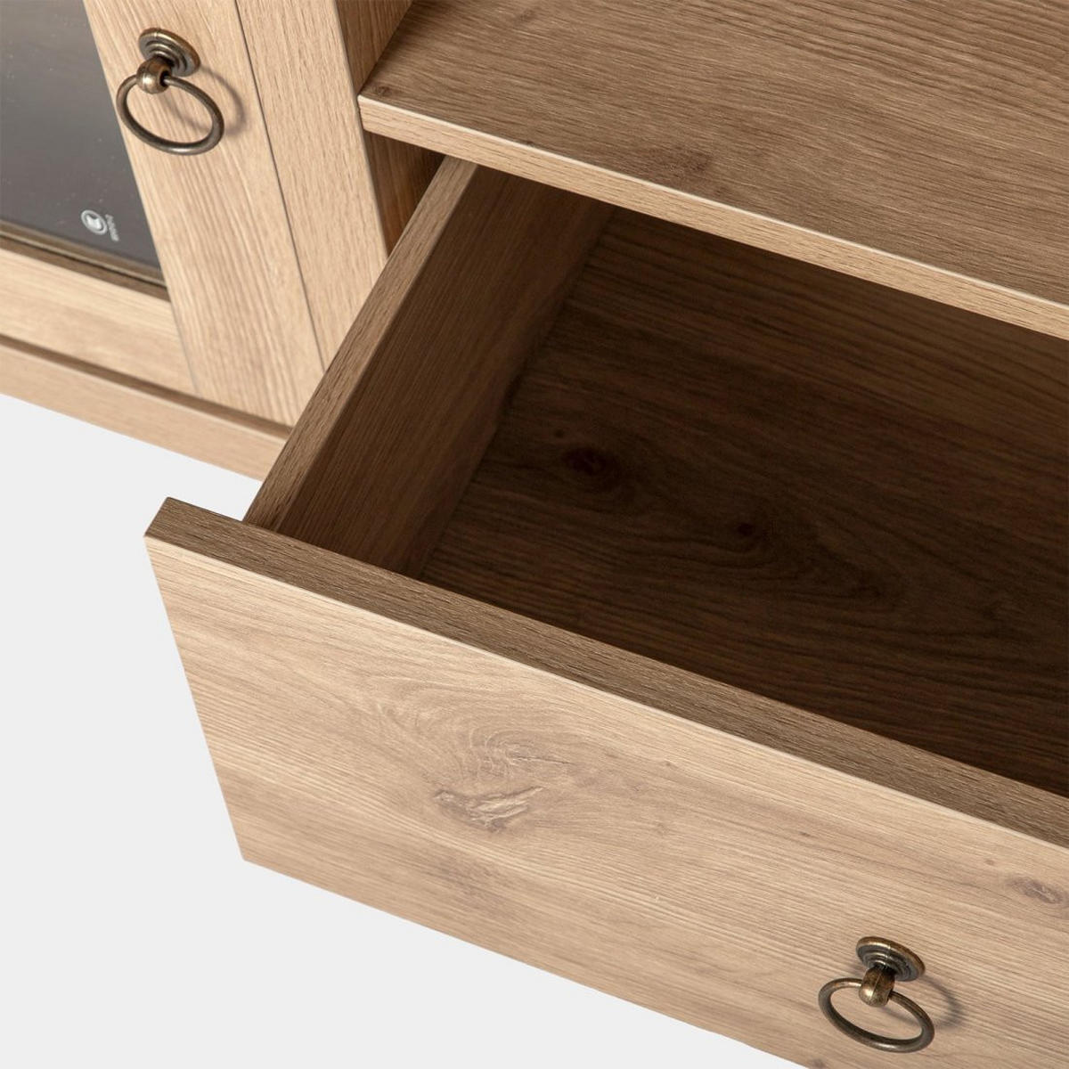 TV-ELEMENT Livorno Natürlich 160 cm x 60 cm - Naturfarben, Holzwerkstoff (160/60/40cm)