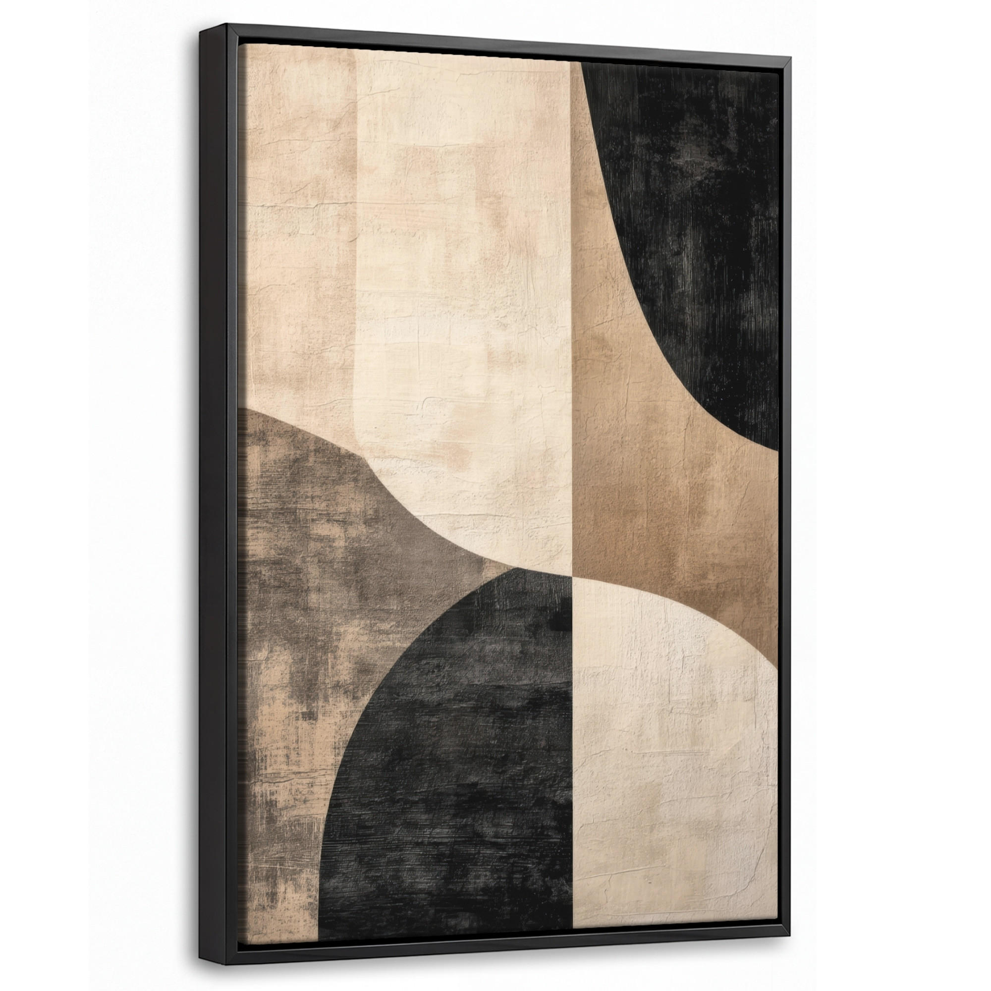 MuchoWow Leinwand Beige 20x30 cm