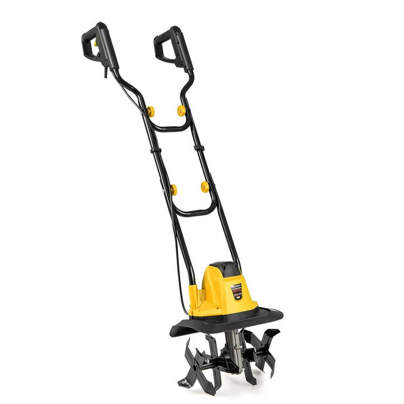 Costway Motorhacke Gelb 32.5x138x24 cm