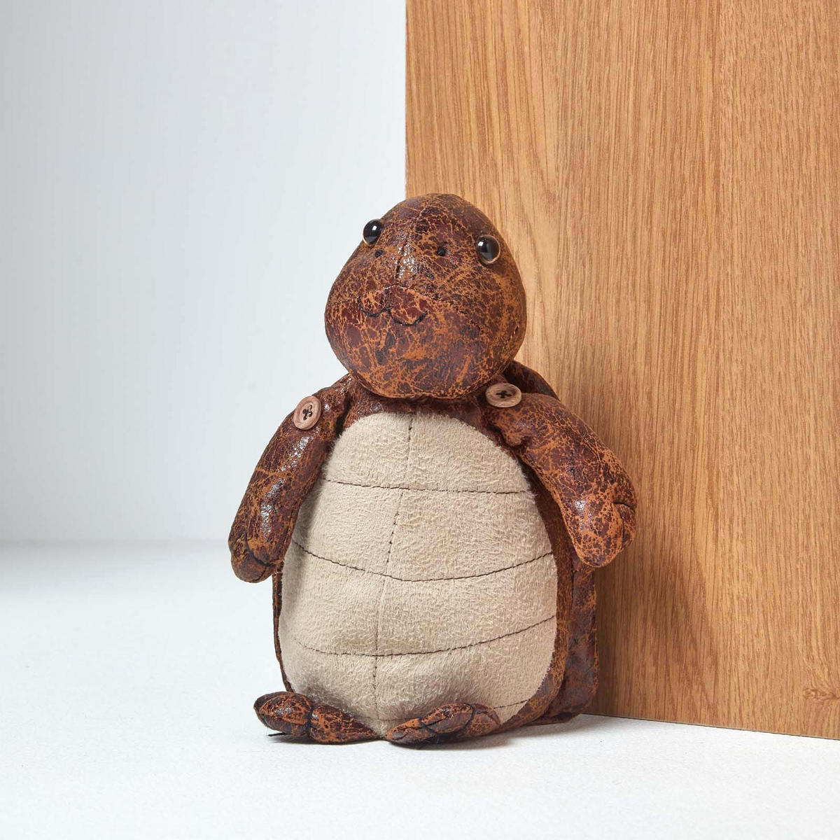 TÜRSTOPPER Schildkröte - Braun, Kunststoff (12/10cm) - Homescapes