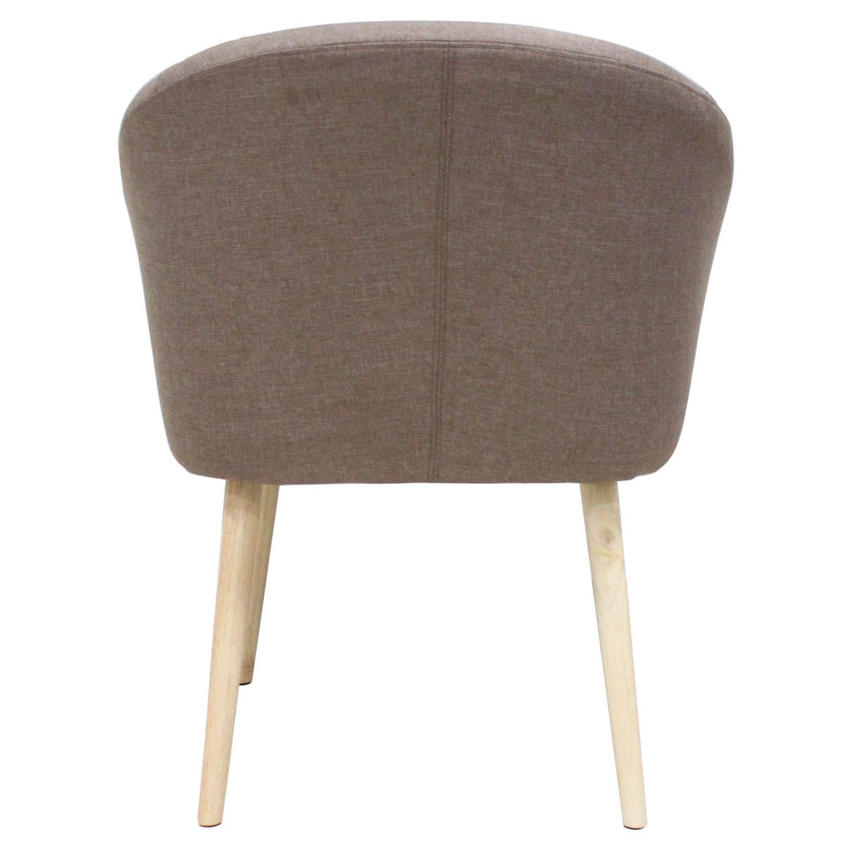 ESSZIMMERSTUHL Stoffbezug Braun - Braun, Textil (65/82/56cm) - SVITA