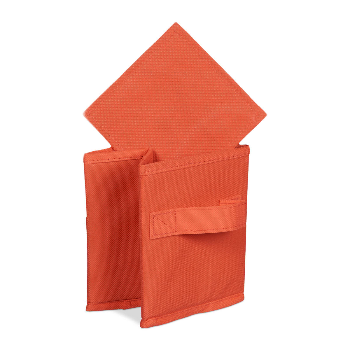 WANDREGAL Kinder - Weiß, Holzwerkstoff/Textil (61/28/16cm) - Relaxdays
