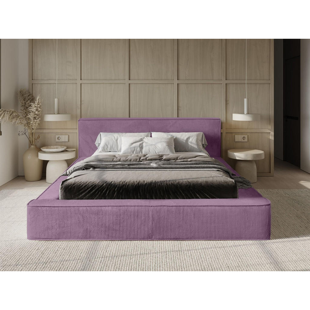 Thumbnail - Fun Möbel Polsterbett, Flieder, Textil, 140x200 cm, Schlafzimmer, Betten, Polsterbetten