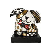 DEKOFIGUR Romero Britto - Golden Ginger, Porzellan, Gold, Limited Edition, 30 cm - Goldfarben, Keramik (21/30/28.5cm) - Goebel