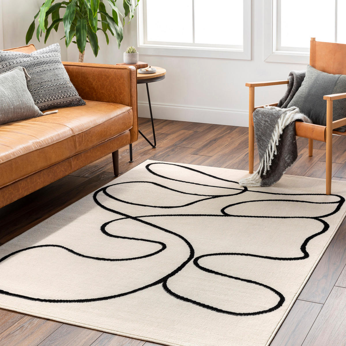 KURZFLORTEPPICH Lylou 120/170 cm Beige - Beige, Textil (140/200cm) - LIVABLISS