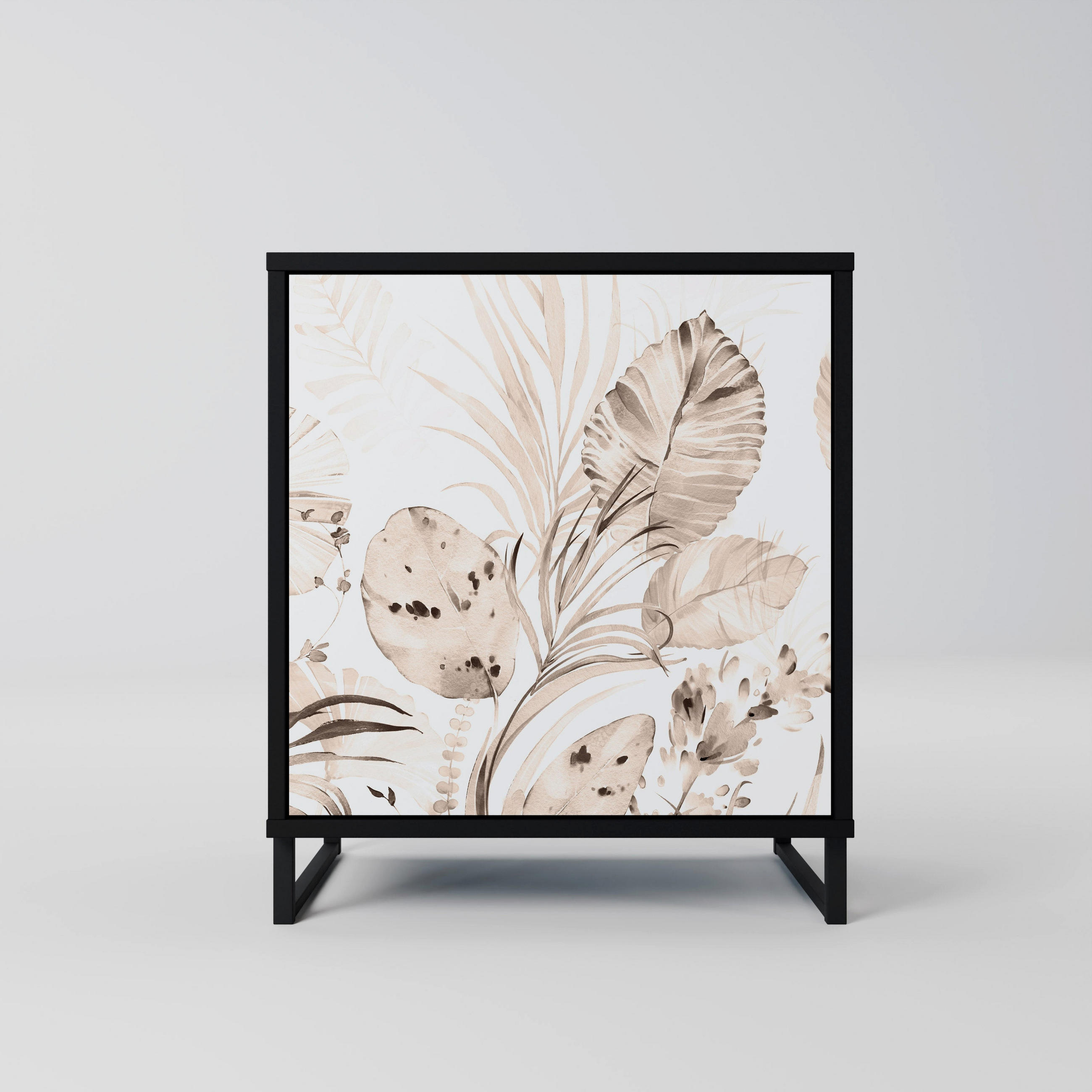SpaceRebels Sideboard Schwarz 57.5x67.5x42 cm