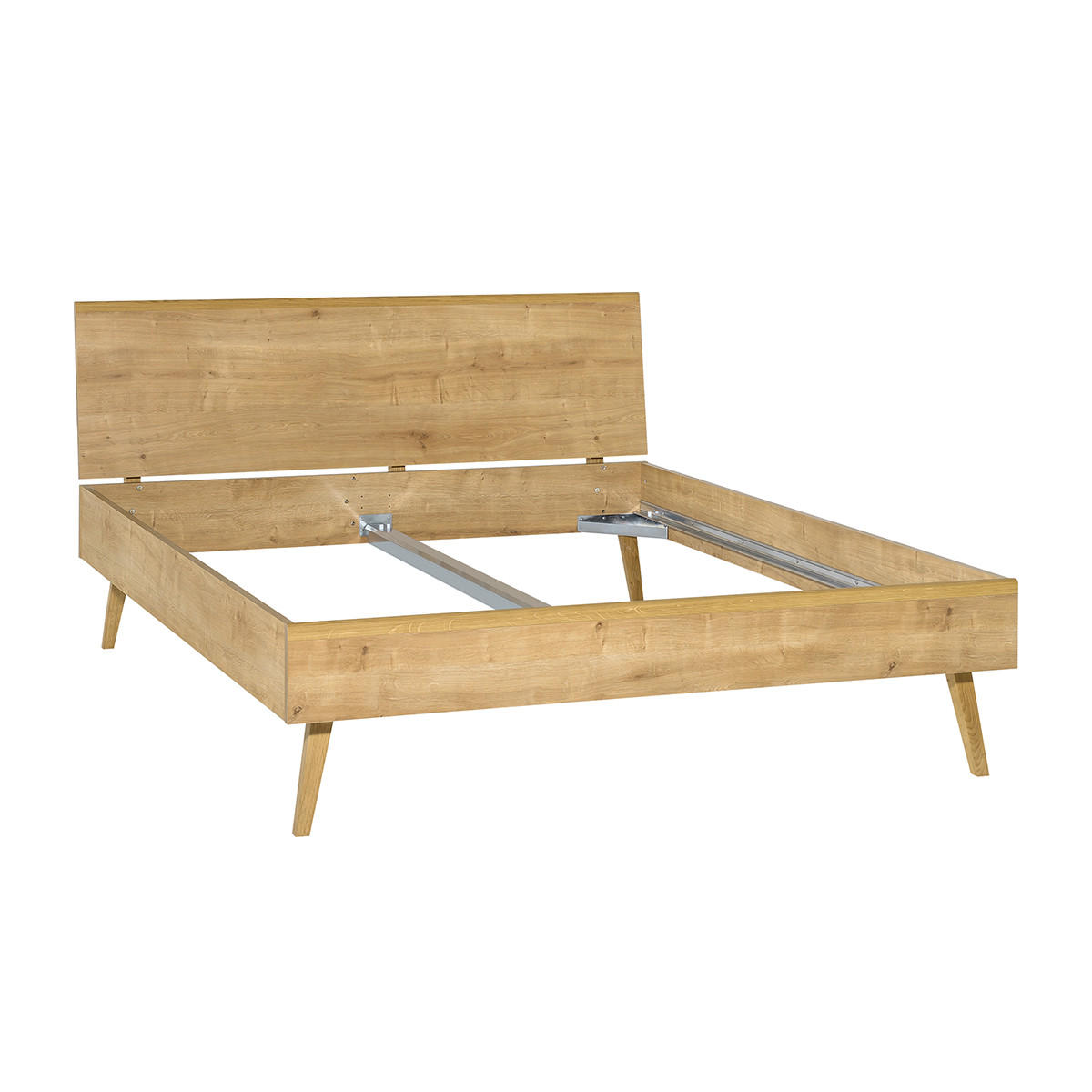 POSTEL 140/200 Dřevo - hnědá, kompozitní dřevo (140/200cm) - Petits-meubles