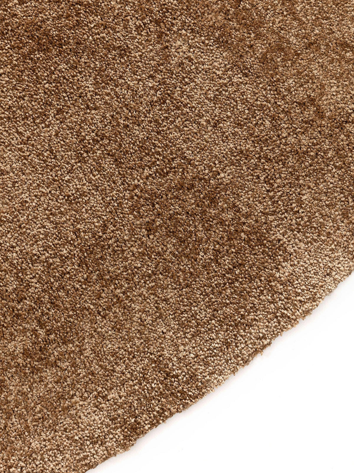 TEPPICH Nina waschbar ø 200 cm rund - Beige, Kunststoff (200/200cm) - benuta Nest