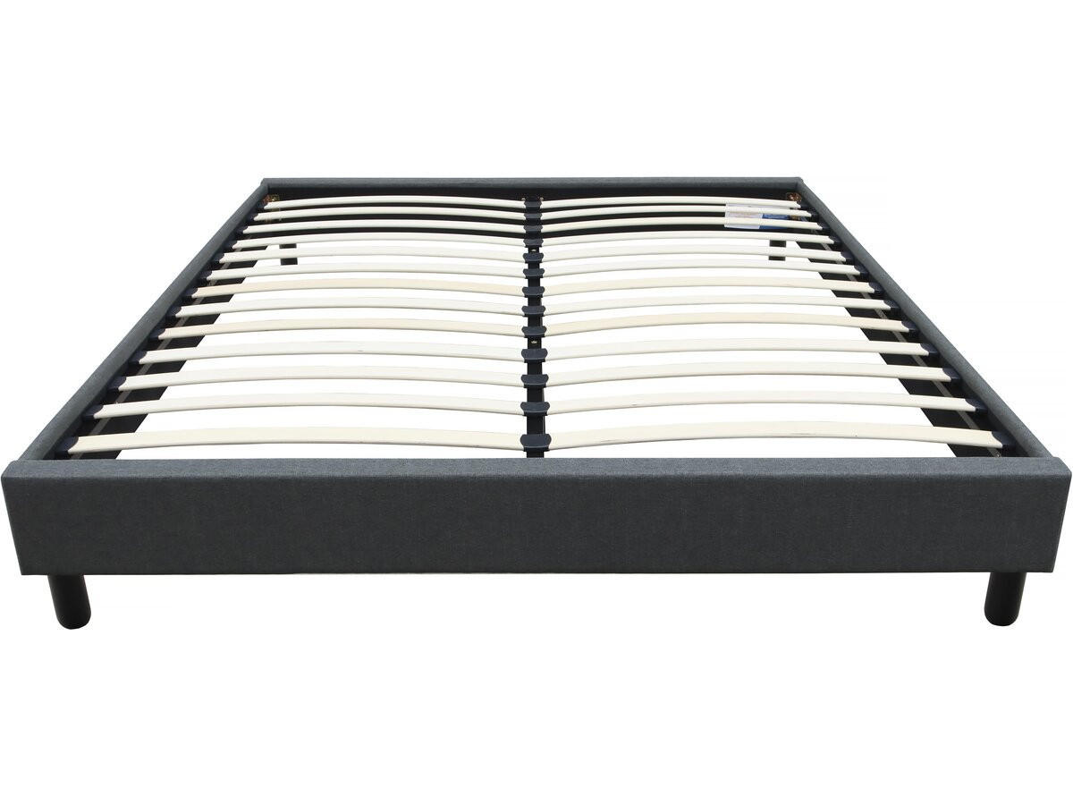 LATTENROST andy Anthrazit - Grau, Textil (190/140cm) - Habitat Garten