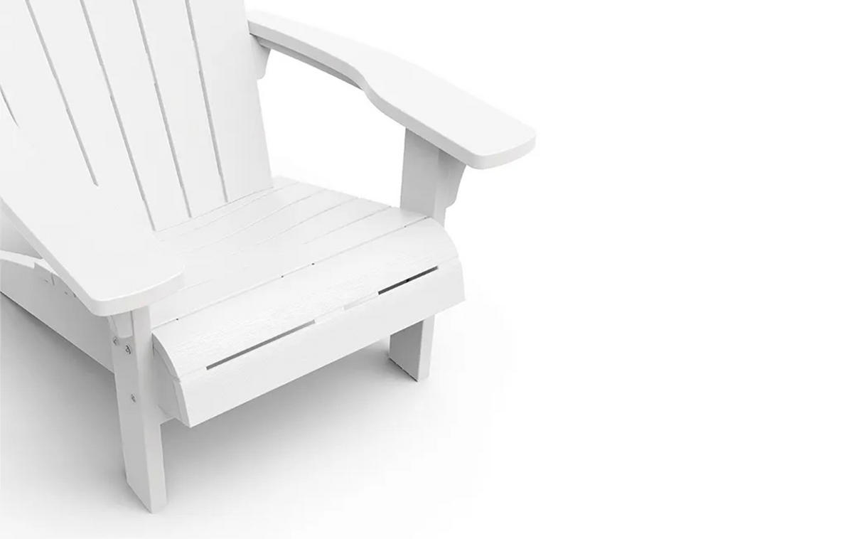GARTENSTUHL Adirondack Troy - 2er Set - Weiß, Kunststoff (80/96.5/85cm) - Keter