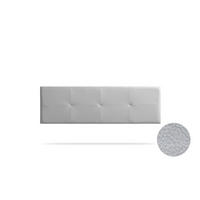 KOPFTEIL gepolstert ALTEA Kunstleder 145x50x5 cm - Silber - Moonia - Silberfarben, Holz (145/5/50cm)