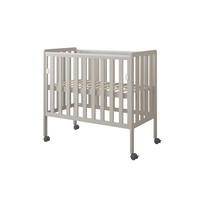 BEISTELLBETT Milo - Beige, Holz (50/100cm) - kiki design