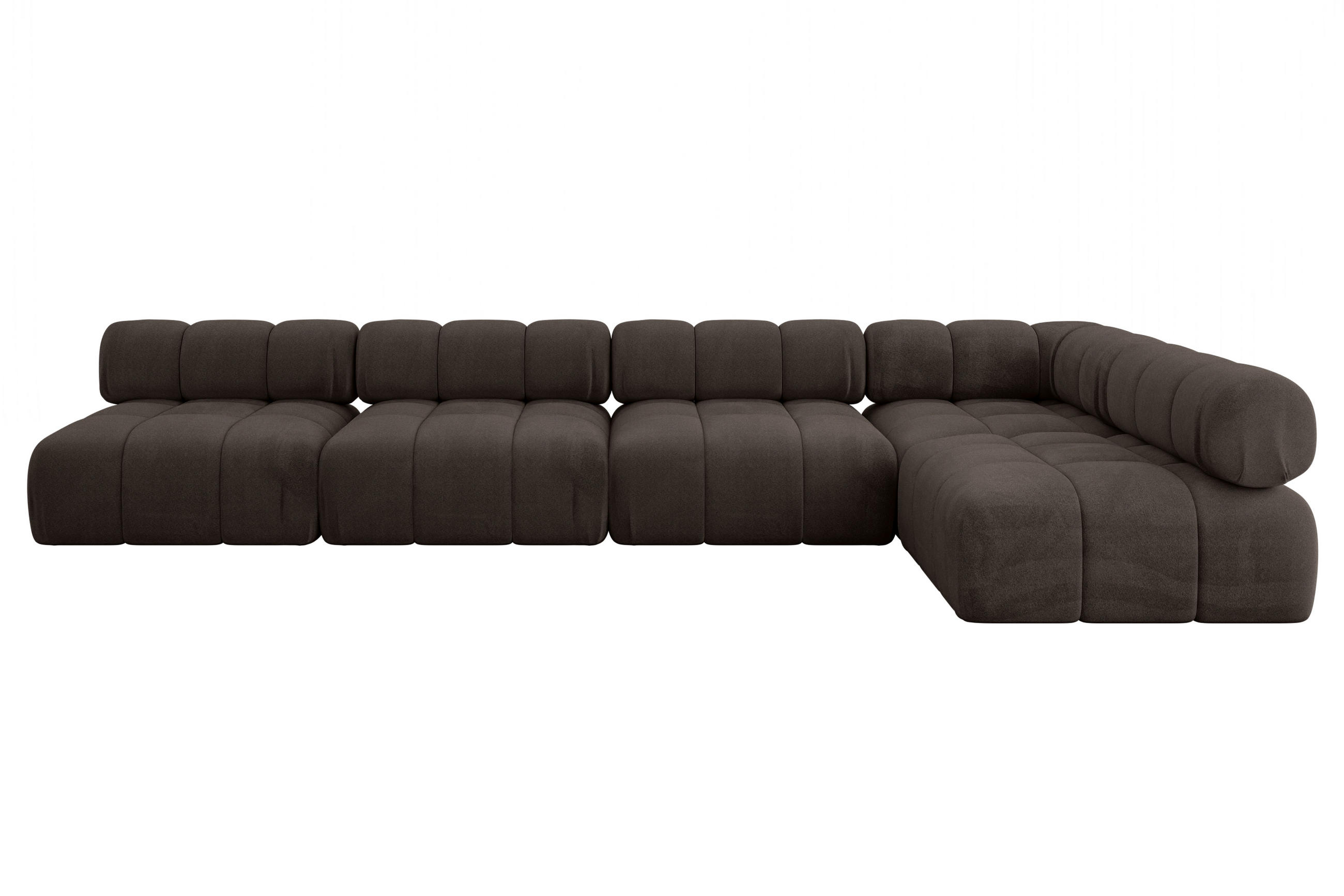 Altdecor Ecksofa Braun 380x190 cm