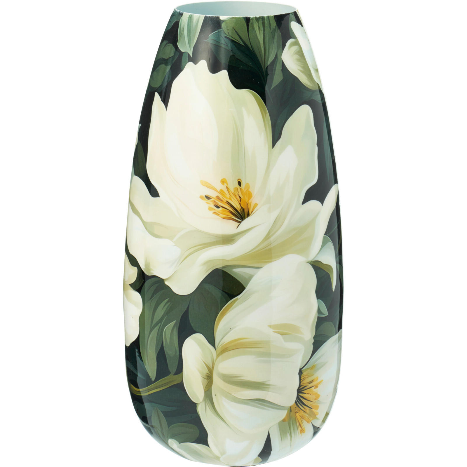 METALLVASE Badu 15/15/30 cm - Grün, Metall (30cm) - Home Styling Collection