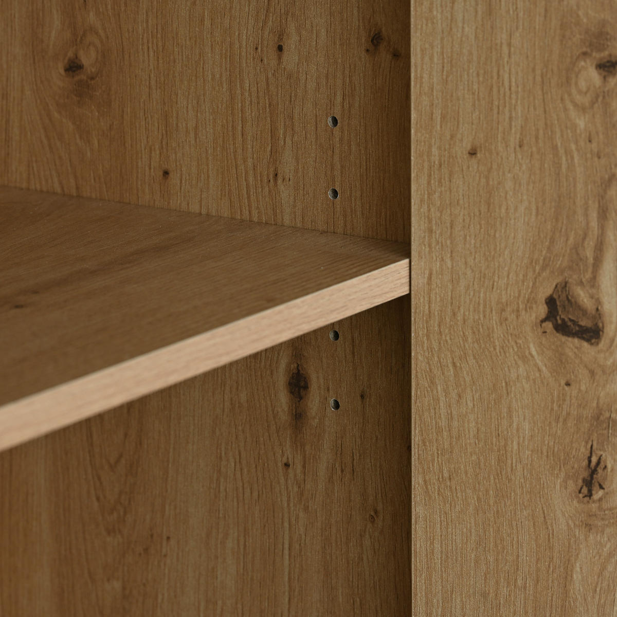 VITRINE-BUFFET Holzeffekt 78/40/150 cm - Braun, Glas/Holzwerkstoff (40/150/78cm) - Urban Meuble