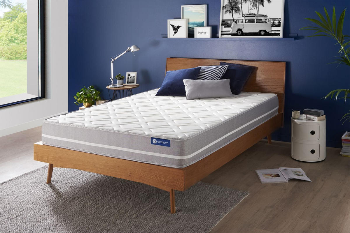 MATRATZE Actiflex touch Taschenfederkern 140 x 210 cm h1 - Weiß, Textil (140/210cm) - ACTISOM
