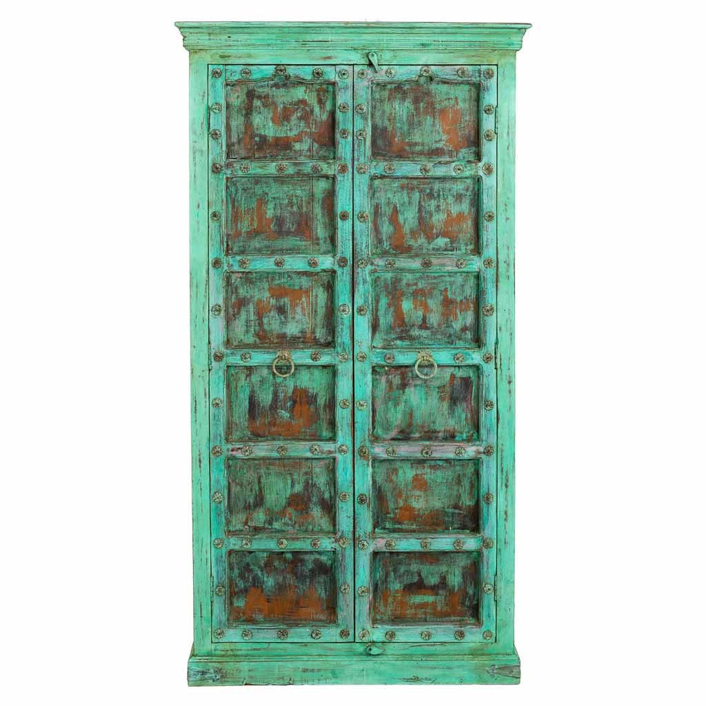SCHRANK aus Holz 105x42x199 cm - Multicolor, Holz (105/199/42cm) - Wanderlust