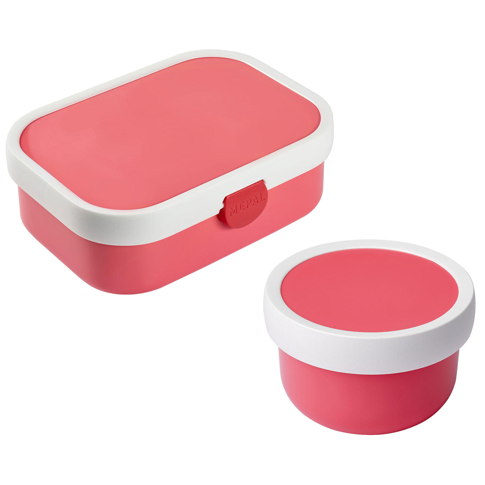 OBST- UND BENTOBOX Campus pink 300 & 750 ml - Pink, Kunststoff (1/1/1cm) - Mepal