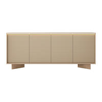 SIDEBOARD - 204 cm x 40 cm - holz - beige, naturfarben hell Mayrona - Beige/Naturfarben, Holz (204/84.4/40cm) - Vente-Unique