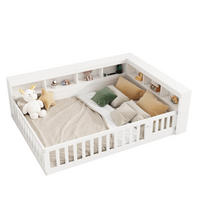 TAGESBETT 140/190 cm Weiß aus Spanplatte und MDF mit Stauraum, Steckdose und USB-Anschluss - Weiß, Holzwerkstoff (140/200cm) - OKMYHOME